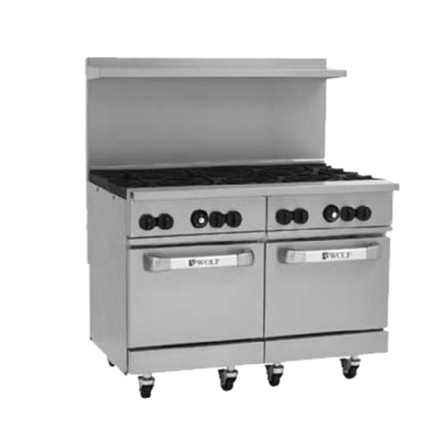 Wolf C48SS-8B_LP Challenger XL™ Restaurant Range Gas 48"