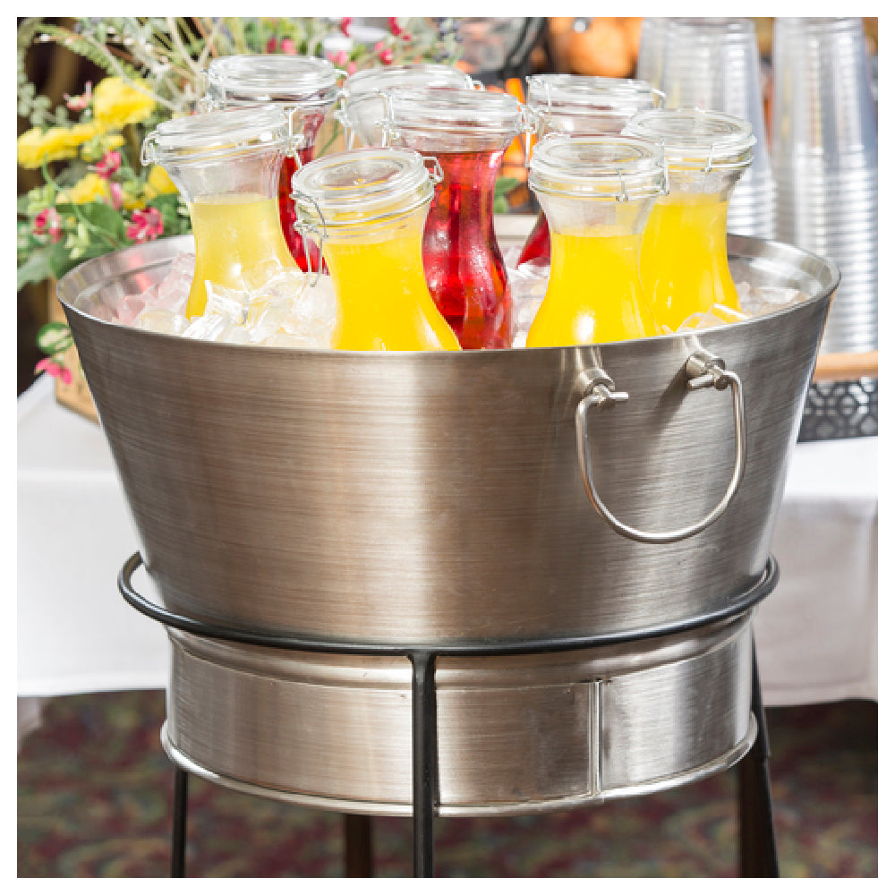 TableCraft Products BTD21 - Beverage Tub, 7 Gallon, 19-3/4" Dia. X 12-1/4"H