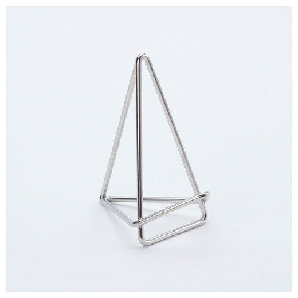 American Metalcraft GCHS3 Geometric Card Holder 3"H Metal