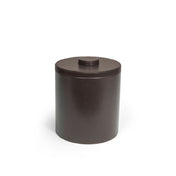 FOH RIB017BRL21 3.5qt Round London Ice Bucket Brown With Brown Lid Includes One RIB017BRL21-BTM 3.5qt Round London Ice Bucket Base Brown