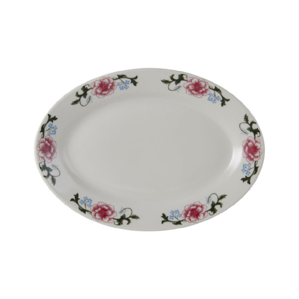 Tuxton LRH-1259 Platter 12-5/8" X 8-3/4" Oval
