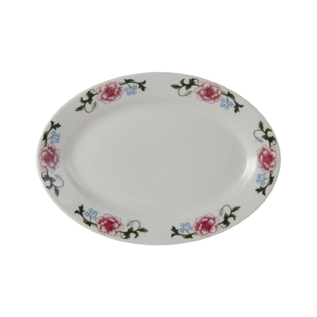 Tuxton LRH-1259 Platter 12-5/8" X 8-3/4" Oval