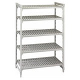 Cambro CPU243072V5480 Camshelving® Premium Starter Unit 24"W X 30"L X 72"H 5-tier