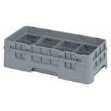 Cambro 8HS318151 Camrack® Glass Rack With Soft Gray Extender Half Size