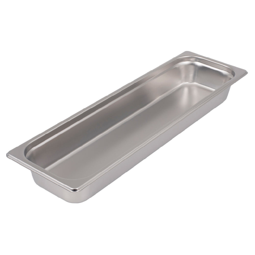 Stanton Trading SP-1202LONG Steam Table Pan 1/2 Size Long X 2-1/2" Anti-jam