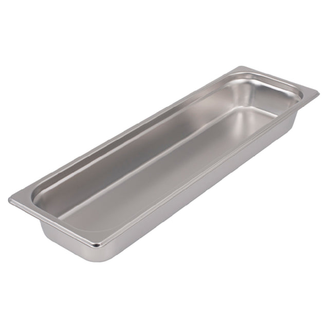 Stanton Trading SP-1202LONG Steam Table Pan 1/2 Size Long X 2-1/2" Anti-jam