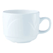 Steelite 9102C431 Stack Cup 7.5 Oz 4.25" X 3.125" X 2.75"