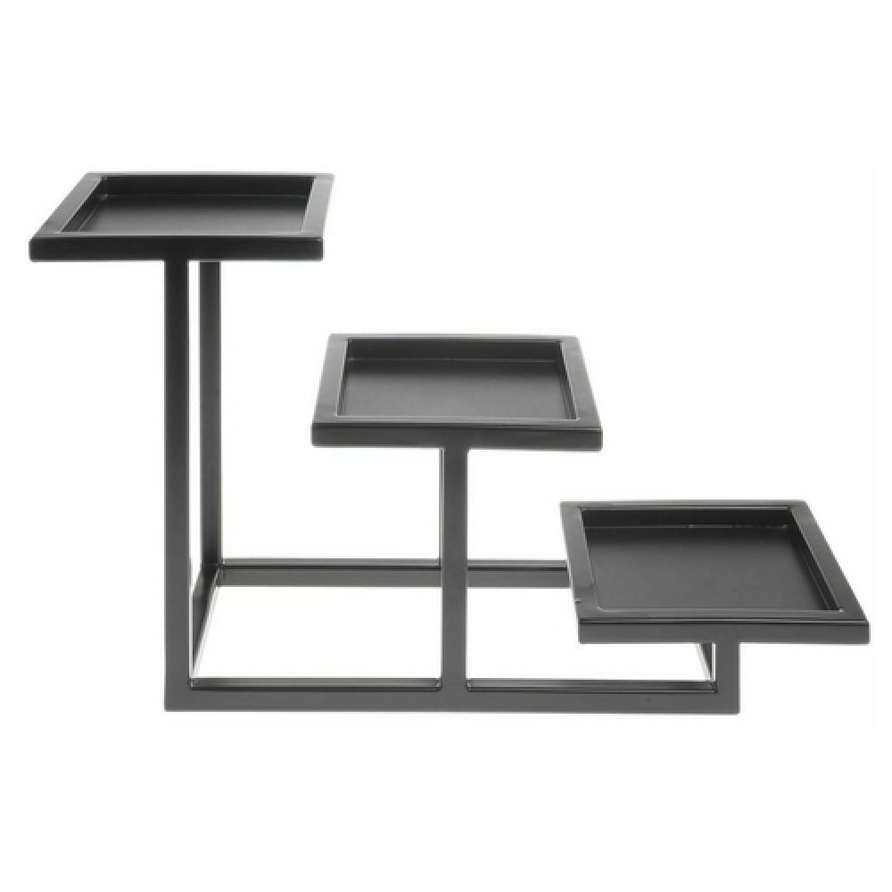 Hubert 43157 - Cerve Collection Cube Holder, 3-tier, 6" X 17-3/10" X 9-7/10"H
