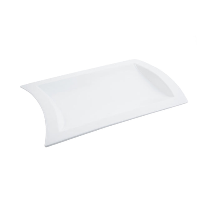 Bon Chef 70030DUSTYR Futura Platter 15-5/8" X 21-3/4" Aluminum With Sandstone