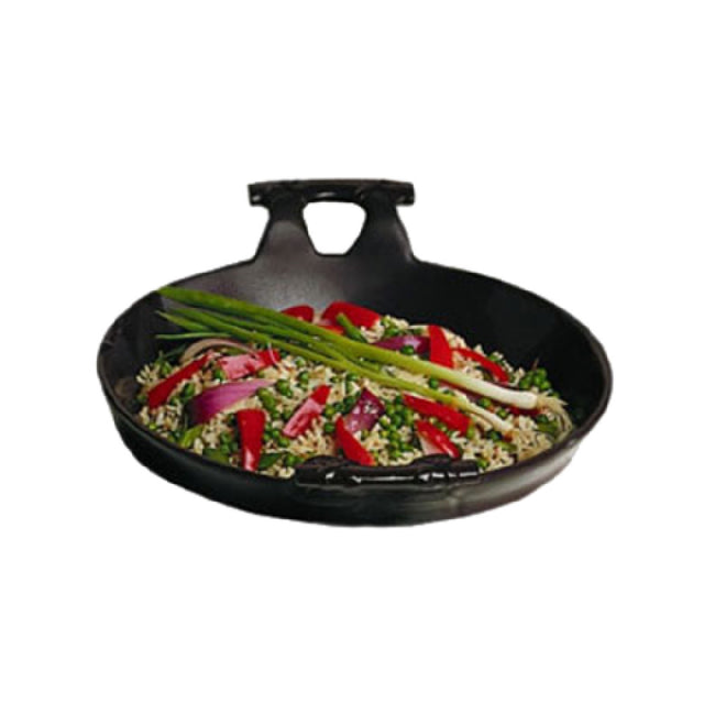 Bon Chef 6050BLKSPKLD Wok With Handle 3-1/2 Qt. 12" Dia.