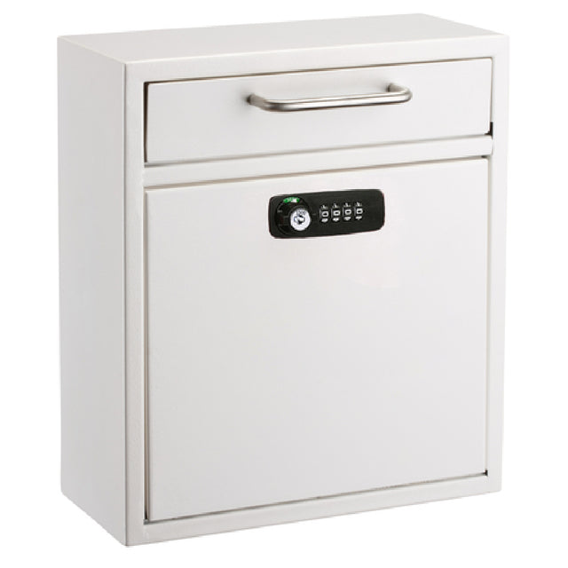Alpine Industries ADI631-05-WHI-KC Mailbox 10-4/10" X 4-1/2" X 12"H Wall Mountable