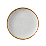 Yanco GL-107 Glory Round Plate With Up-Right Rim 7 7/8"dia X 7/8"H Dishwasher Safe