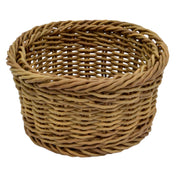 BauscherHepp W250 Wicker Basket 7" Dia. X 3-3/4"H Round