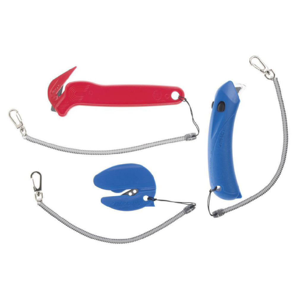 Hubert 25429 - Safety Cutter Kit, Includes: (3) Cutters With Lanyards, One-piece Construction