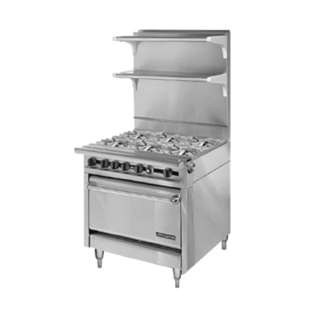 American Range HD34-6-M_LP Medallion Professional Heavy Duty Range Gas 34"