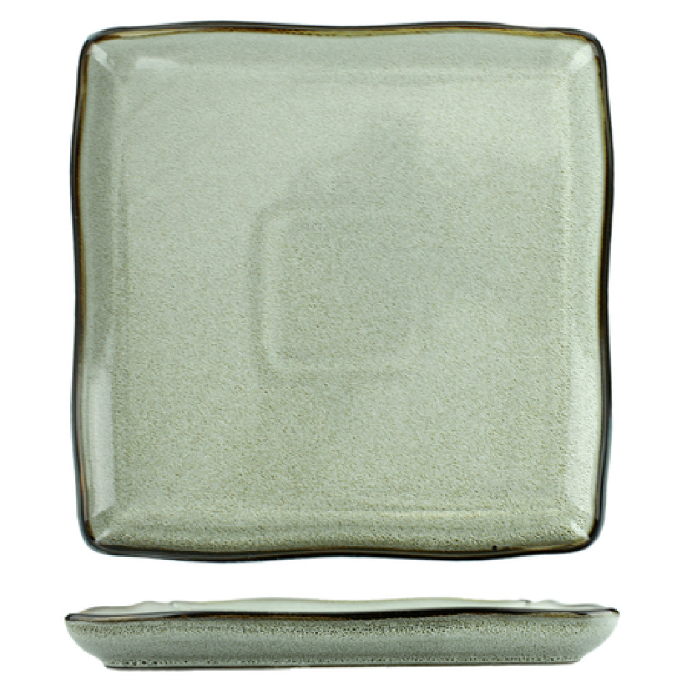 International Tableware LU-77-AS Plate 7" X 7" Square