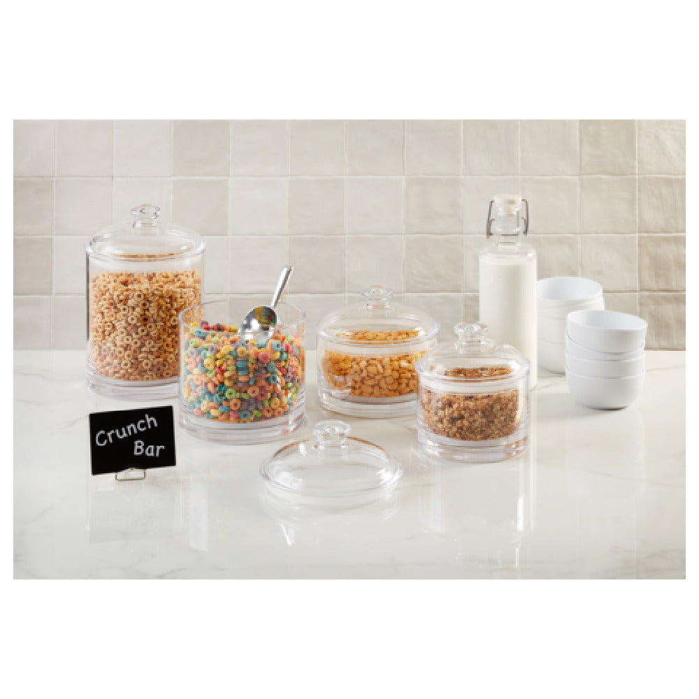 American Metalcraft JPC84 Clear Jar With Lid Polycarbonate 84 Oz.8