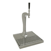 Glastender CBT-1-MFR Cobra Draft Dispensing Tower Countertop (1) Stainless Steel Faucet (handles Not Included)