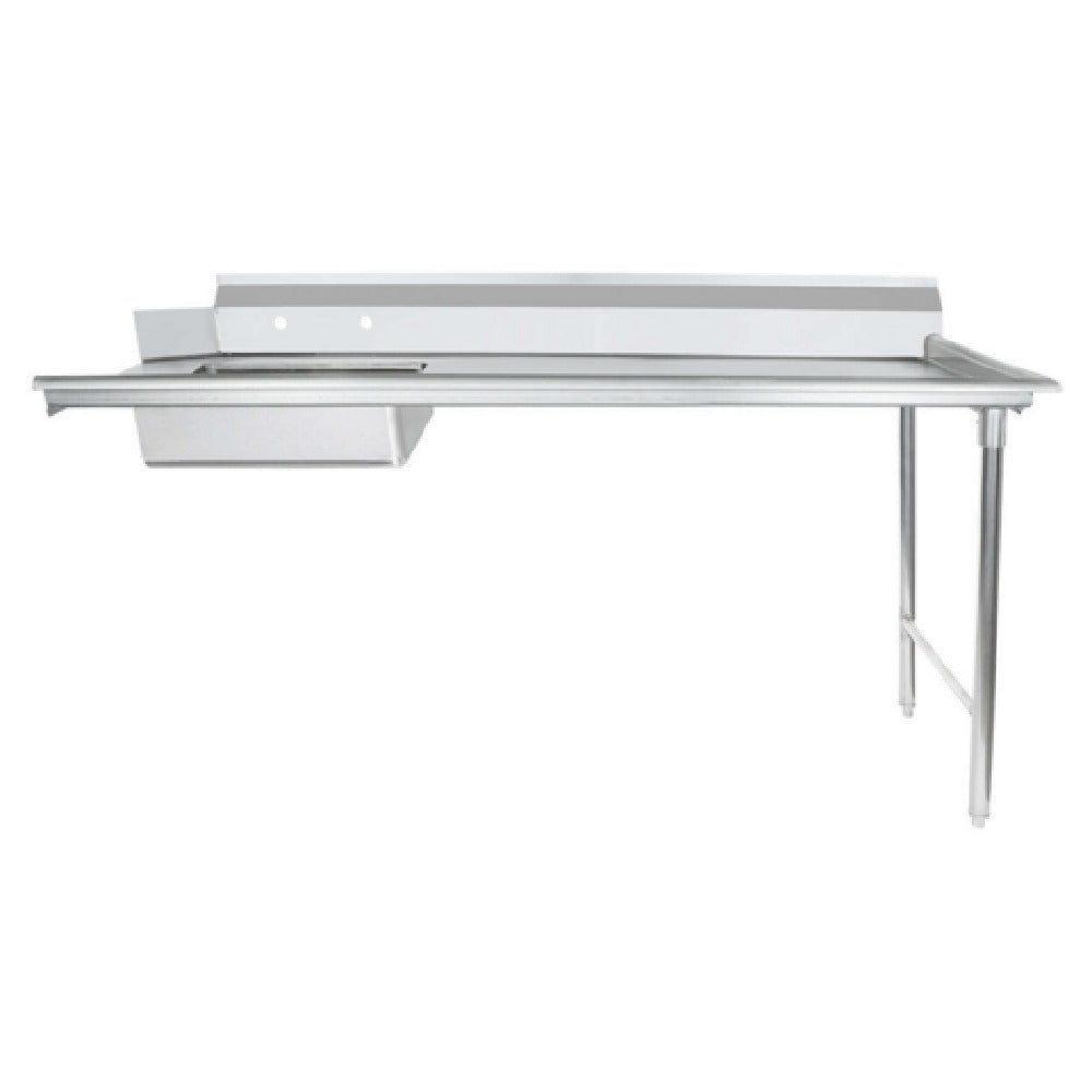 Empura ESDT72R - Soiled Dishtable, 72"W X 30"D X 41.5"H, Straight Design