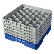 Cambro 30S958168 Camrack® Glass Rack With (5) Soft Gray Extenders Full Size