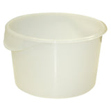 Rubbermaid FG572600WHT Storage Container 12 Quart 13-1/8" Dia. X 8-1/8"H
