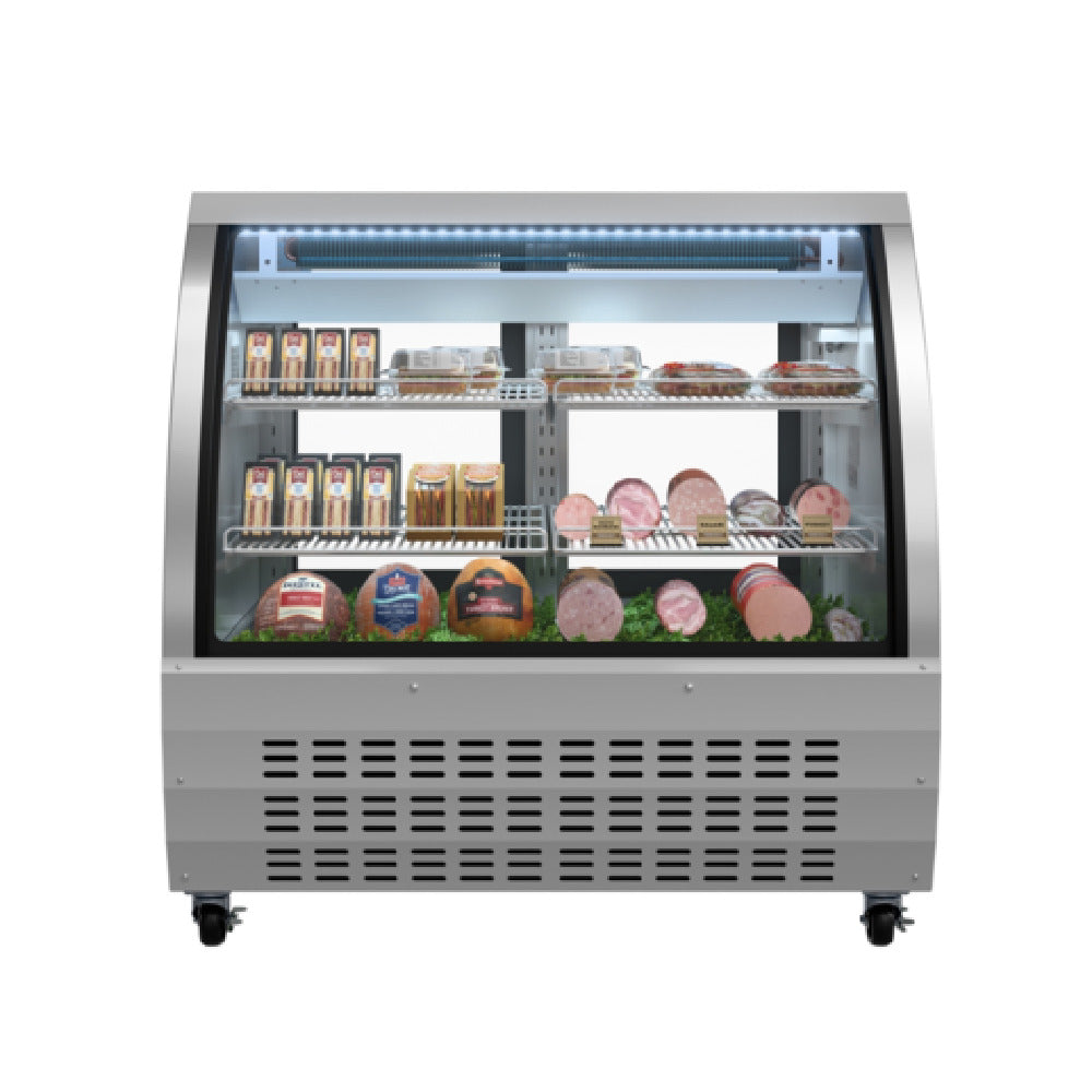 Koolmore RD18C-SS - Deli Display Case, Refrigerated, 47"W