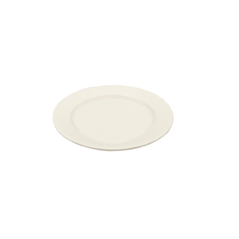 CAC China MLDRE-7 Dwight Plate 7.125"W X 7.125"D X 0.75"H Rolled Edge(Sold By Case)