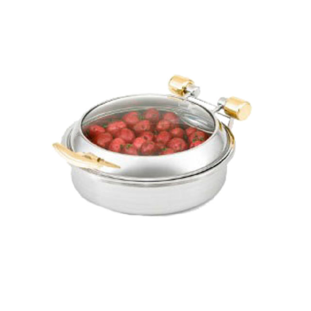 Vollrath 46124 Intrigue® Glass Top Induction Chafer Large Round