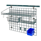 Quantum SGK-403036-2P_GREEN - Store Grid Standard-Duty Kit, Includes: (1) 40" Wall Track