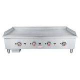 Empura EGG-48S - Standard Duty Gas Griddle, Natural Gas, 47-3/8"W X 24-7/8"D X 15-3/8"H