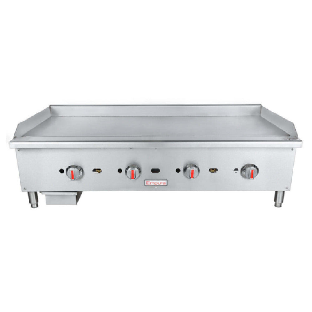 Empura EGG-48S - Standard Duty Gas Griddle, Natural Gas, 47-3/8"W X 24-7/8"D X 15-3/8"H
