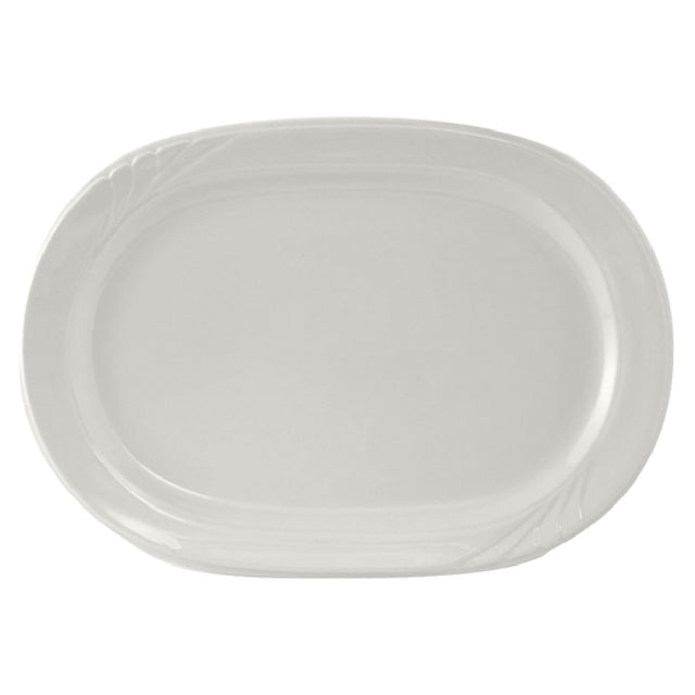 Tuxton YPH-102 Racetrack Platter 10-3/8" X 7-1/2" Oblong