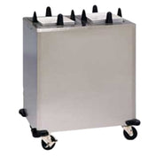 Lakeside S6211_120/60/1 Dish Dispenser Heated Mobile (2) Self-leveling Dish Dispensing Tubes