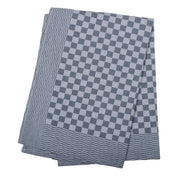 JB Prince A300 BK5 - Side Towel, 25-1/2"L X 17-3/4"W, Checkered Pattern