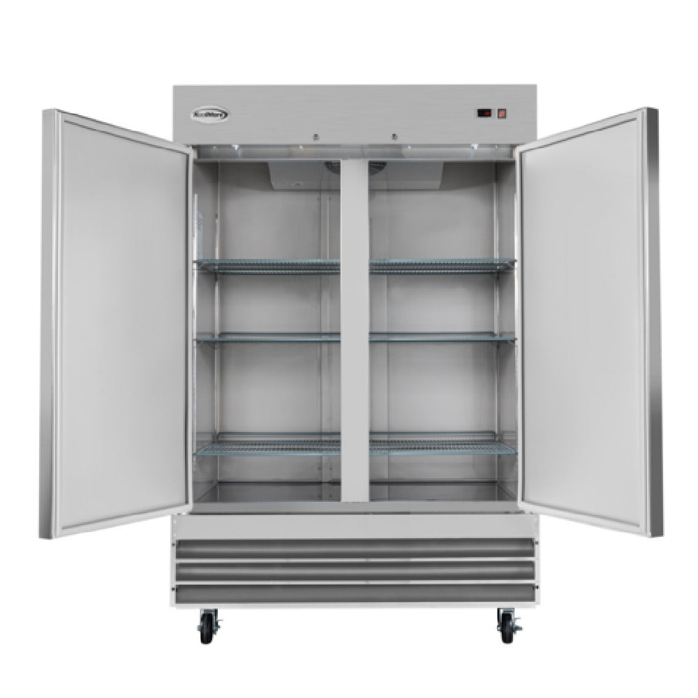 Koolmore RIF-2D-SS - Freezer, Reach-in, Two Section