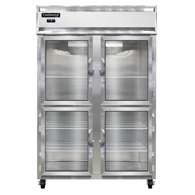 Continental Refrigerator 2FNGDHD Freezer Display Two-section