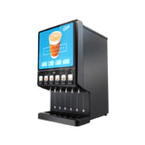 Curtis PCNG63800 | 1360102324 - Premium Cappuccino Next Generation Machine, (6) Station Dispenser With Lift Door And Hot Water