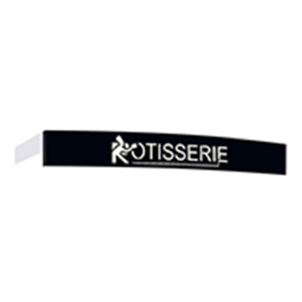 Rotisol 1160BDE Roof With Illuminated "Rotisserie" Sign (or Custom Lettering Or Logo For Additional Charge)