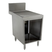 Advance Tabco PRSCO-24-24 Prestige Underbar Drainboard Cabinet Open Front 24"W X 30"D X 36"H
