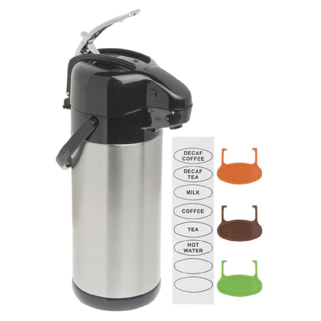 Hubert 88593 - Airpot, 3 Liter, 5-1/2" Dia. X 16"H