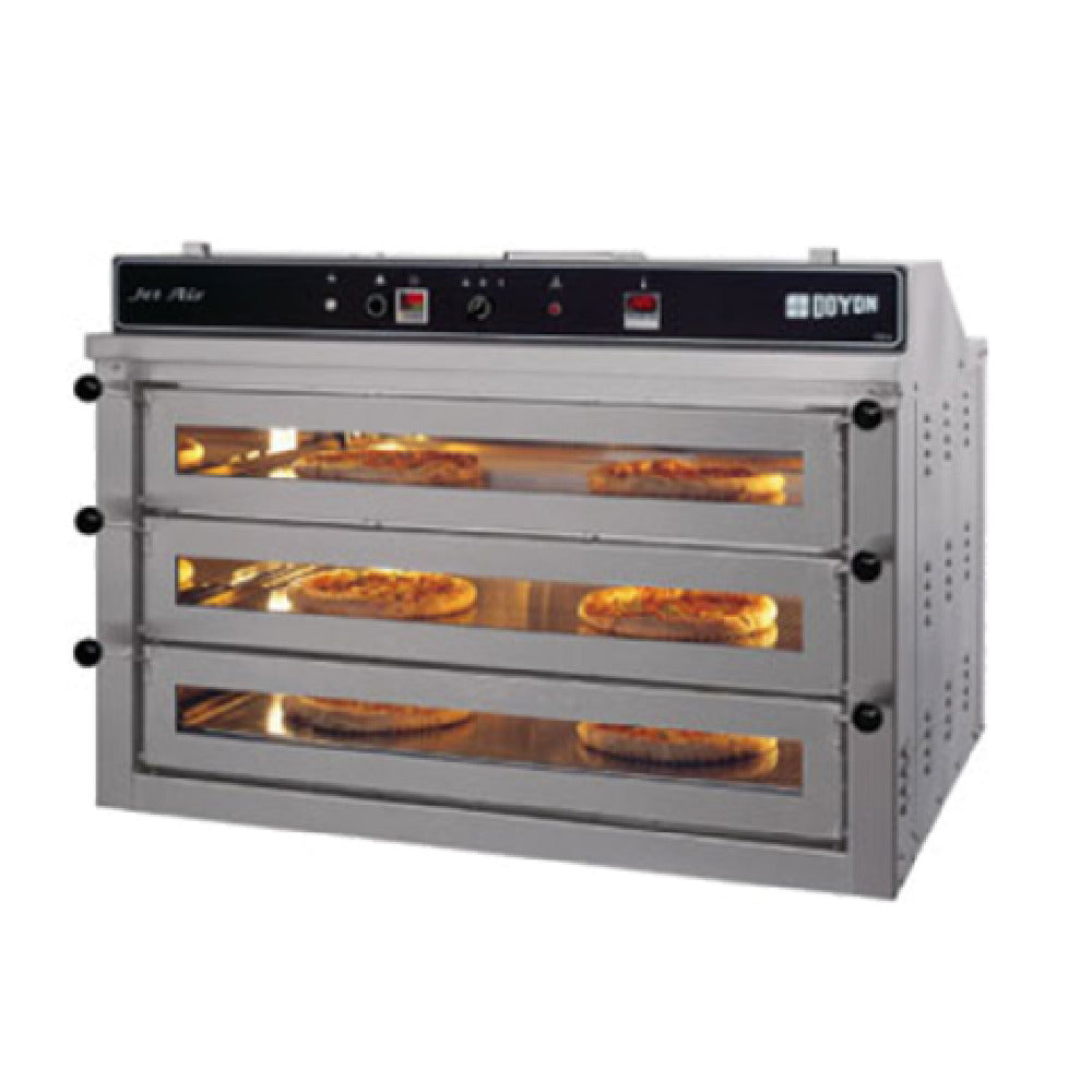 Doyon PIZ6G_LP Jet Air Counter Top Pizza Oven Gas 3 Decks