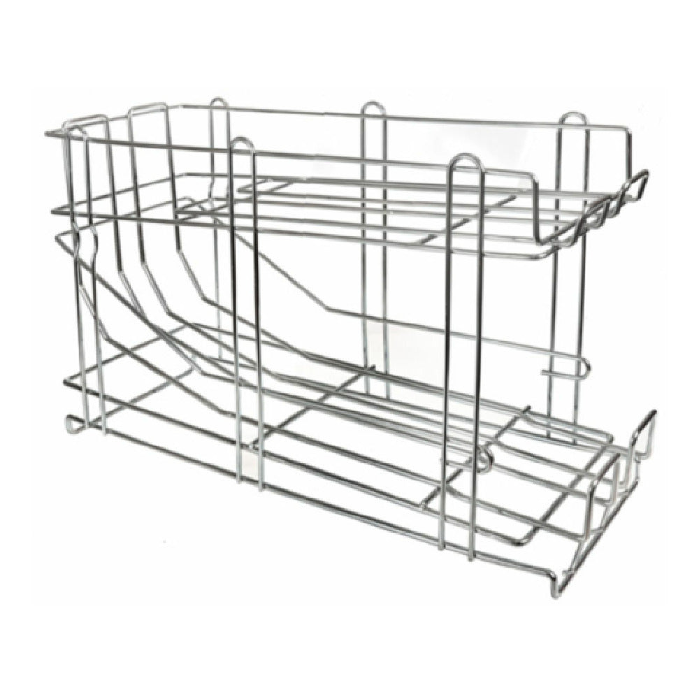 Hubert 28W-171 - Kratos® Wire Can Rack, 7.875"W X 24.8"D X 13.25"H, Fits #10 Or #5 Cans
