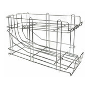 Hubert 28W-171 - Kratos® Wire Can Rack, 7.875"W X 24.8"D X 13.25"H, Fits #10 Or #5 Cans