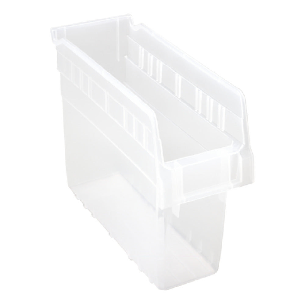 Quantum QSB801CLCS - Economy Shelf Bin, Nesting, 4-1/8"W X 11-5/8"L X 8"H