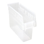 Quantum QSB801CLCS - Economy Shelf Bin, Nesting, 4-1/8"W X 11-5/8"L X 8"H