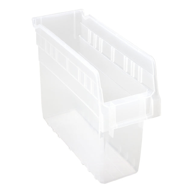 Quantum QSB801CLCS - Economy Shelf Bin, Nesting, 4-1/8"W X 11-5/8"L X 8"H
