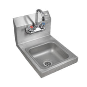 John Boos PBHS-W-0909-P-X Pro-Bowl Hand Sink Wall Mount 12"W X 14-1/2"D X 12-1/4"H Overall Size