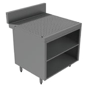 Advance Tabco PRSCO-24-48-M Prestige Underbar Drainboard Cabinet Open Front 48"W X 30"D X 36"H