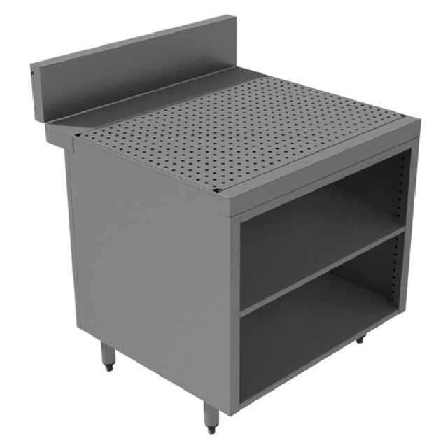 Advance Tabco PRSCO-24-48-M Prestige Underbar Drainboard Cabinet Open Front 48"W X 30"D X 36"H