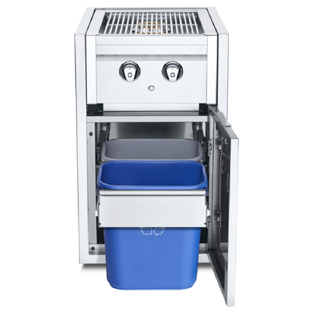 Crown Verity IBISC-SBNG-GH Infinite Series Small Cabinet With Built-In Dual Side Burner & Garbage Holder